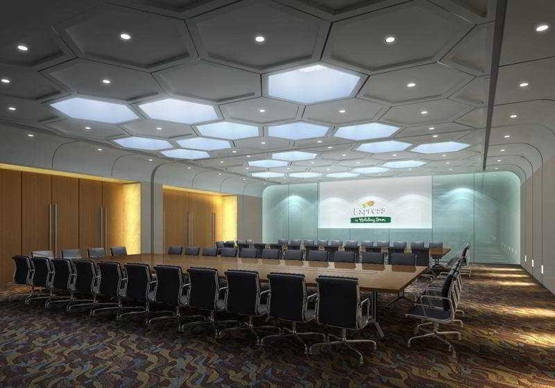 Holiday Inn Express Tianjin Binhai Buitenkant foto